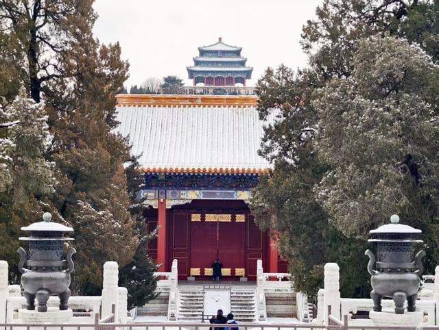 美图来了！登上景山公园制高点俯瞰中轴线雪景