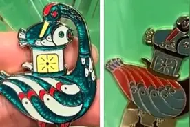雁鱼铜灯文创被指抄袭，陕历博工作人员：根据馆藏文物创作图片
