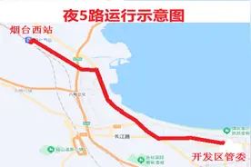 烟台新开通2条夜间公交线路图片