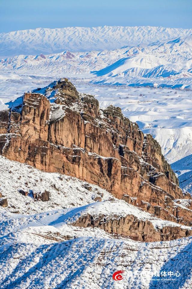 视觉·昌吉｜冬天的百里丹霞可太美了🤩🤩🤩