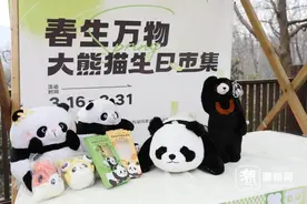 杭州动物园明日“通行口令”：春生，生日快乐！图片
