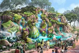 东京迪士尼海洋新园区“梦幻泉乡”将于6月6日开园图片