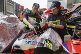 2024亚洲公路摩托车锦标赛将在珠海开赛！海关高效验放赛事物资图片