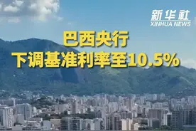 巴西央行下调基准利率至10.5%图片