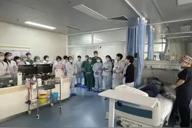 健康中国看山西：太原市杏花岭区中心医院血液净化中心开展针刺伤职业暴露应急演练图片