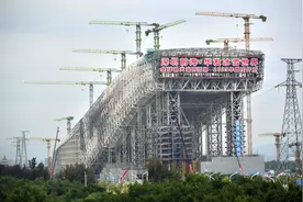 封顶！全球最大室内雪场有新进展图片