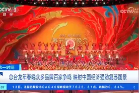 总台龙年春晚众多品牌百家争鸣 映射中国经济强劲复苏图景图片