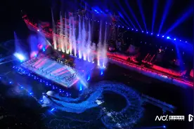 五一到湛江"舰"证辉煌！中国首部军舰海上实景大秀震撼启航图片