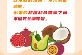 注意！有些吃着不甜的水果可能是“热量刺客”图片