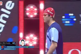 游泳世界杯男子200米自由泳 潘展乐获得铜牌图片