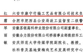 重磅！合肥公安这名女警获评“全国三八红旗手”图片