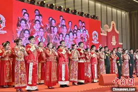 2024年全国万人集体婚礼广州分会场举行图片