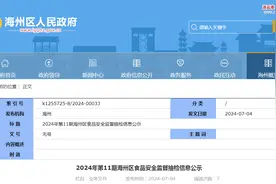 【江苏省连云港市】2024年第11期海州区食品安全监督抽检信息公示图片