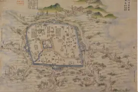 300余幅成都古旧地图整理出版 清代版用的是“传统山水画法”图片