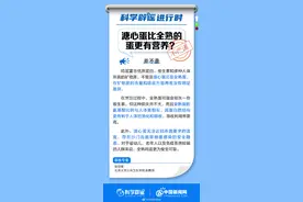 溏心蛋比全熟蛋更有营养吗？图片