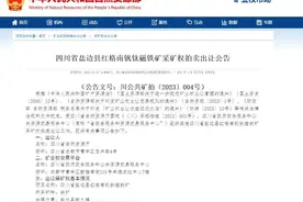我国最大钒钛磁铁矿采矿权11月将拍卖，攀枝花红格南矿能否再造一个“攀钢”？图片