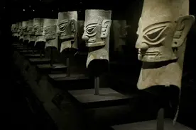 三星堆超现实青铜纵目面具，为谁“代言”？图片