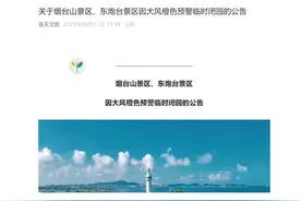 强风携浮尘来袭！烟台多景区闭园！港口停航！图片
