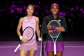 一觉醒来，郑钦文获得亚军图片