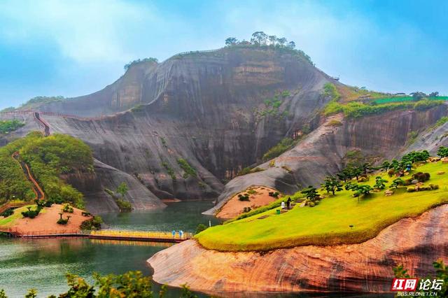 【每日一图@湖南】雾起高椅岭：闯入一场丹霞山水画的梦境时刻