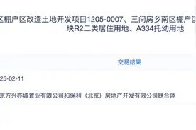 保利发展联合金茂87.295亿元竞得北京朝阳区组合地块 ，溢价率超10%图片