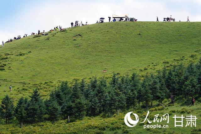 甘肃甘南：草原美景引客来