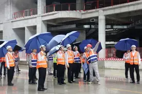 陈建光到珠海横琴总部大厦（二期）项目调研指导工作图片