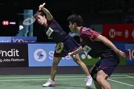 （体育）羽毛球——马来西亚公开赛：程星/张驰无缘四强图片