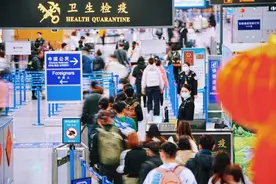 2025年春运期间上海口岸进出境人员规模同比增长近3成图片