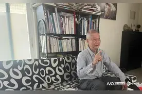 访中国体育首个吉祥物设计者方唐：揭秘创作过程，寄语十五运图片