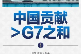 贡献比G7还大，中国将继续担当世界经济火车头图片