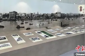 “漫步长堤、省港双辉”图片展在港举办 展示粤港两地互动交流史图片