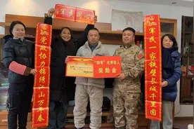 祝福送给兵爸兵妈！白云区泉湖街道开展“迎新春 送关怀”活动图片
