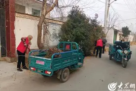 金乡县马庙镇开展环境卫生整治行动图片