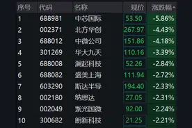 半导体板块集体调整，中芯国际跌超5%，数字经济ETF（159658）近十个交易日涨近3%丨ETF观察图片