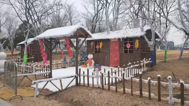 句容茅山“下雪”啦