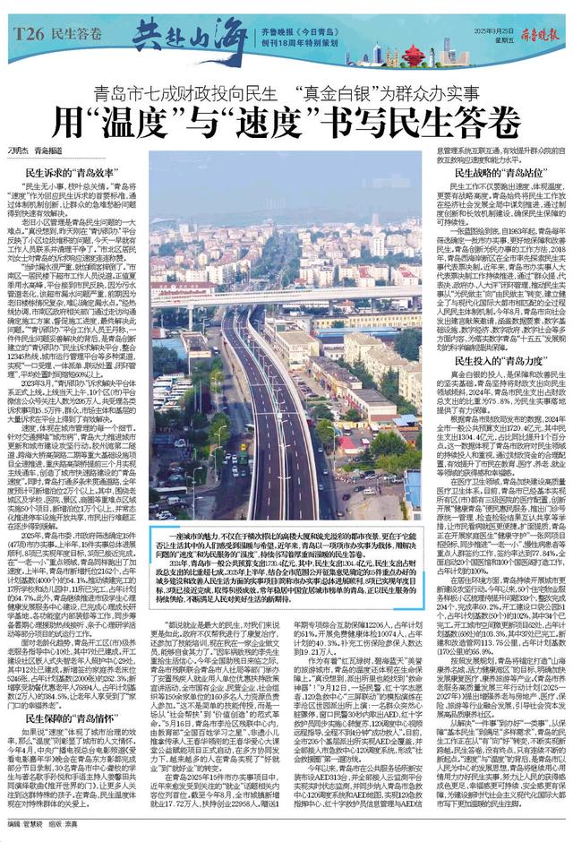 百版纪念特刊！正青春，齐鲁晚报《今日青岛》与你共赴山海