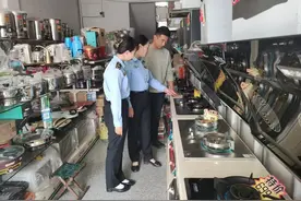 龙口市市场监管局联合住建局开展农贸市场燃气器具专项检查图片