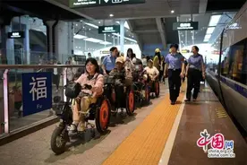 福州火车站接续服务最后一公里 让旅行更美好图片