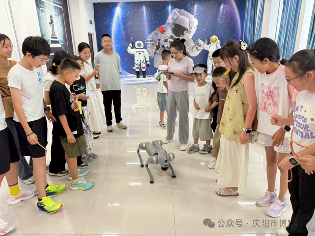 “红色星火·少年接力”庆阳市博物馆第八届小小讲解员暑期研学之旅圆满举行