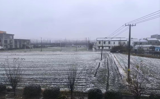 丹阳下雪啦！2026年第一场雪如期而至！丹阳积雪厚度……持续到……