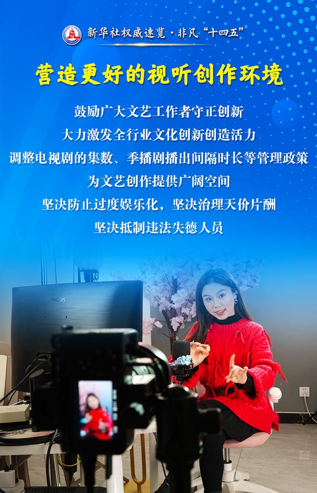 新华社权威速览·非凡“十四五”｜传播党的声音、服务人民群众，广播电视和网络视听行业五年成绩单来了