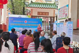餐前科普进社区！茂名滨海新区居民乐享“健康大餐”图片