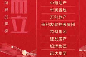 2023湖南新消费品牌榜｜人气房企品牌TOP10揭晓图片