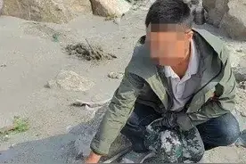 百万粉丝博主江边发现人骨，警方：属实，头骨上没有外伤，正按程序处理图片