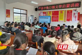 南县中鱼口镇文学启蒙讲座开讲啦！图片