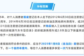 最高补贴2万元！事关汽车报废更新 | 佛山早班车图片
