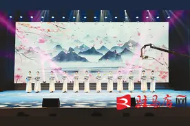 确山县老体协艺术团参加河南少儿春晚节目录制图片