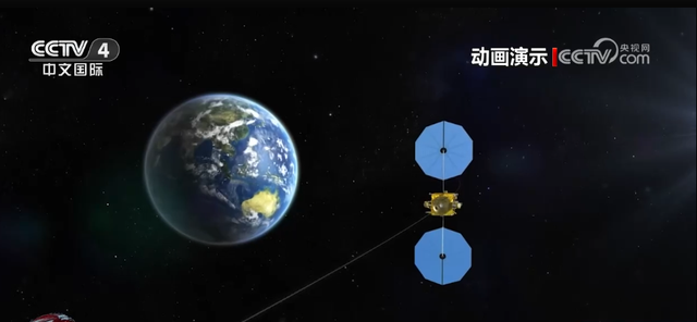 国旗与地球同框！天问二号发回深空“自拍照” 鲜艳“中国红”闪耀太空