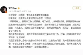 “宝石老舅”为酒后撞车扰民道歉：接受行政处罚图片